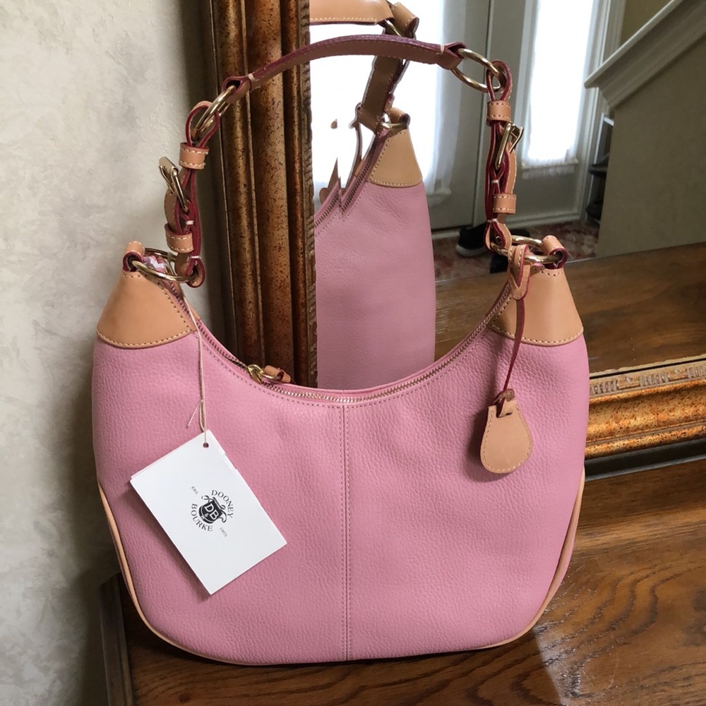 NEW Dooney and Bourke Medium Hobo Purse.  Color:Pink. - Picture 3 of 17